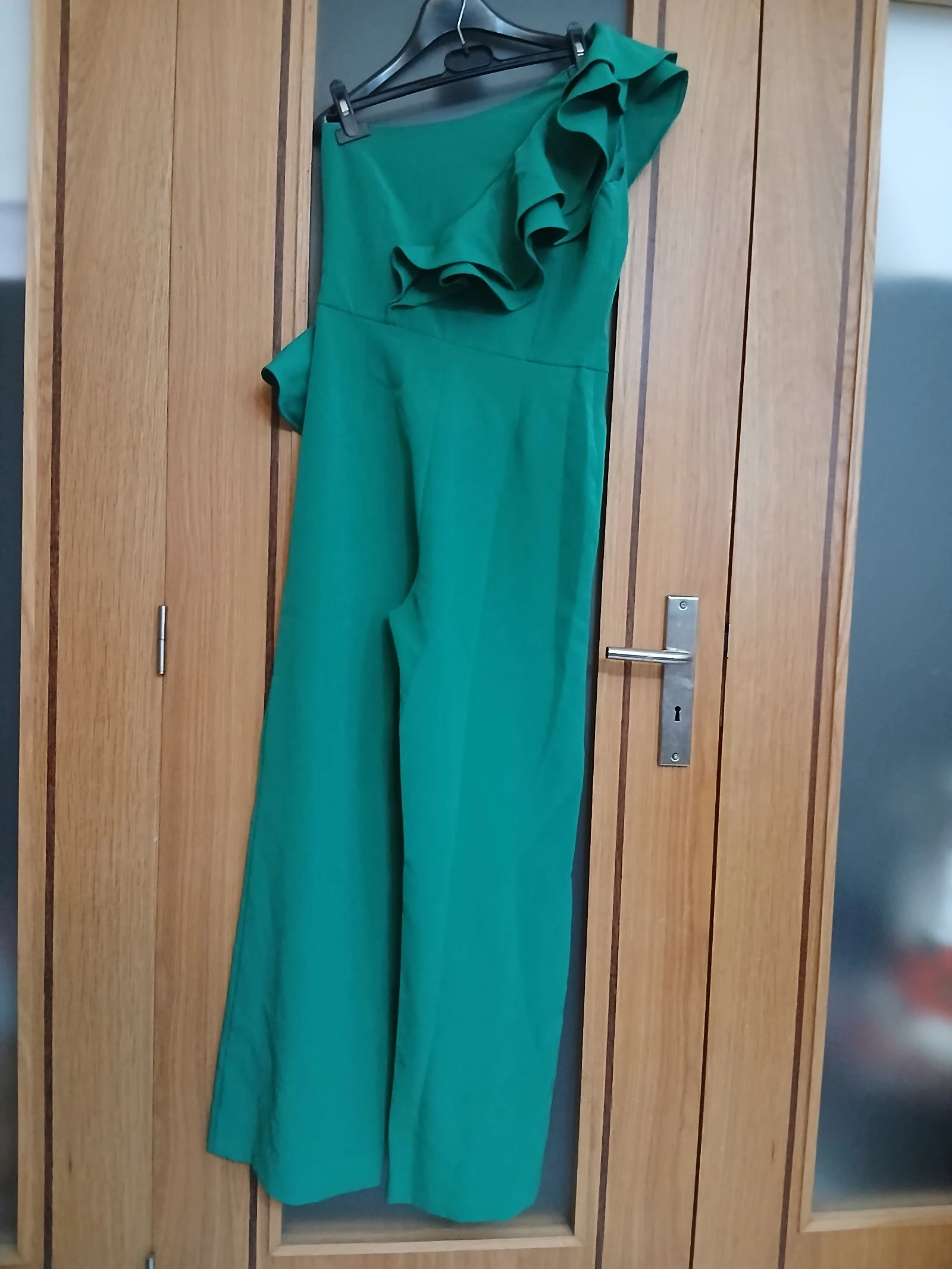 Green Coast One-Shoulder Jumpsuit – photo 2
